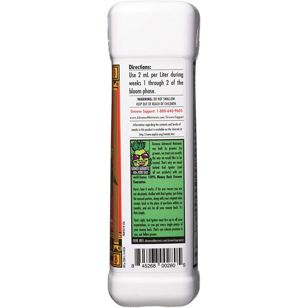 Advanced Nutrients Bud Ignitor 250ml – Early Bloom Stimulator for Vegetables & Herbs