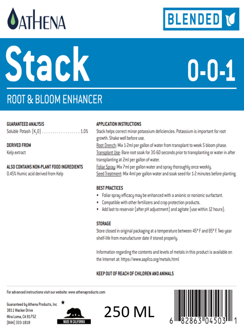 Athena Stack 0-0-1 | Root & Bloom Enhancer – 250ml