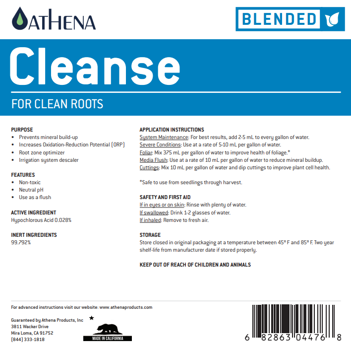 Athena Cleanse | Natural Root & System Cleaner for Plants - 250ml