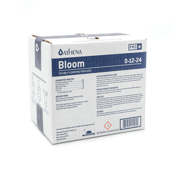 Athena Pro Grow, Bloom & Core – 2 lbs Water Soluble Nutrients Set