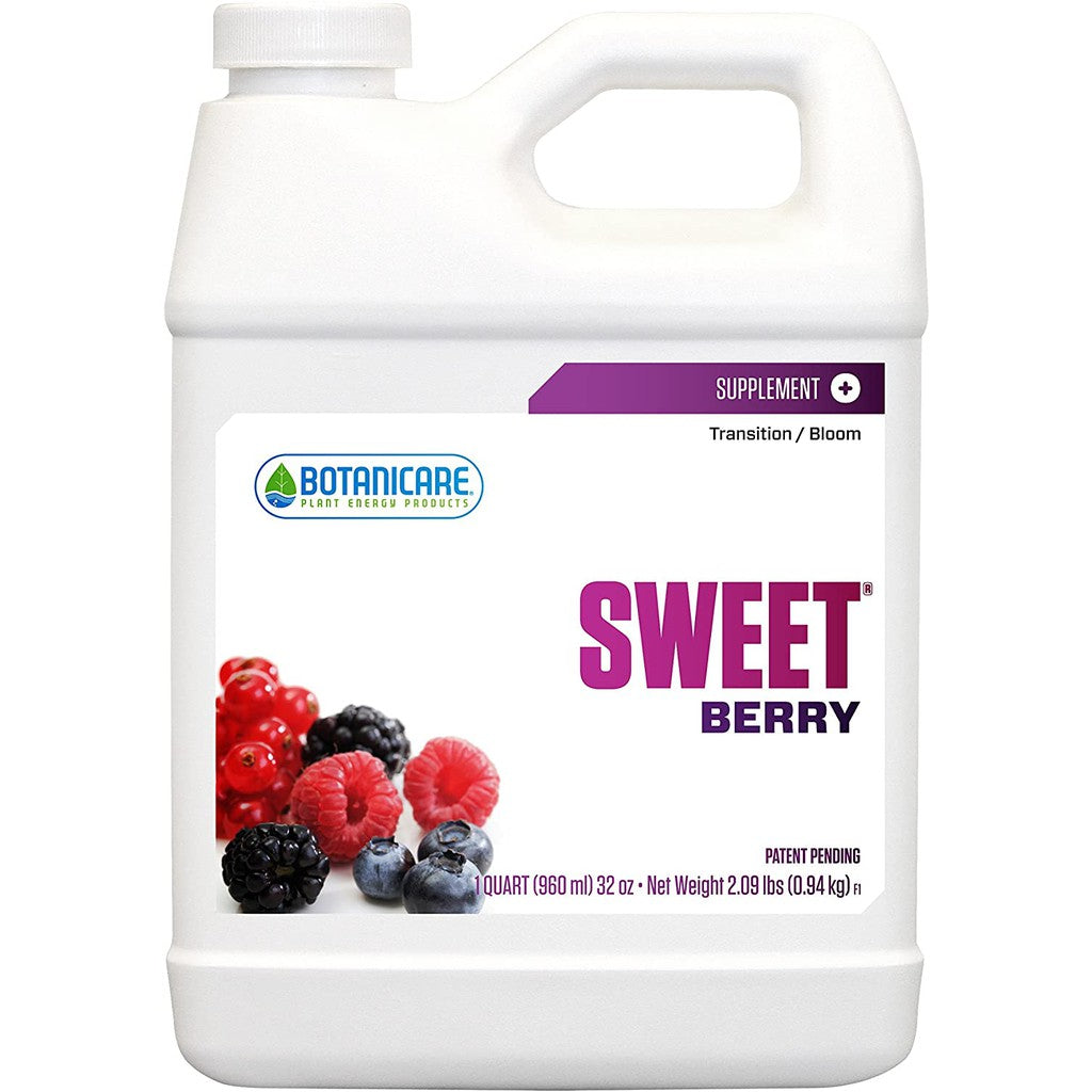 Botanicare Sweet Berry 1 Quart – Flavor Enhancer for Vegetables, Herbs & Indoor Plants
