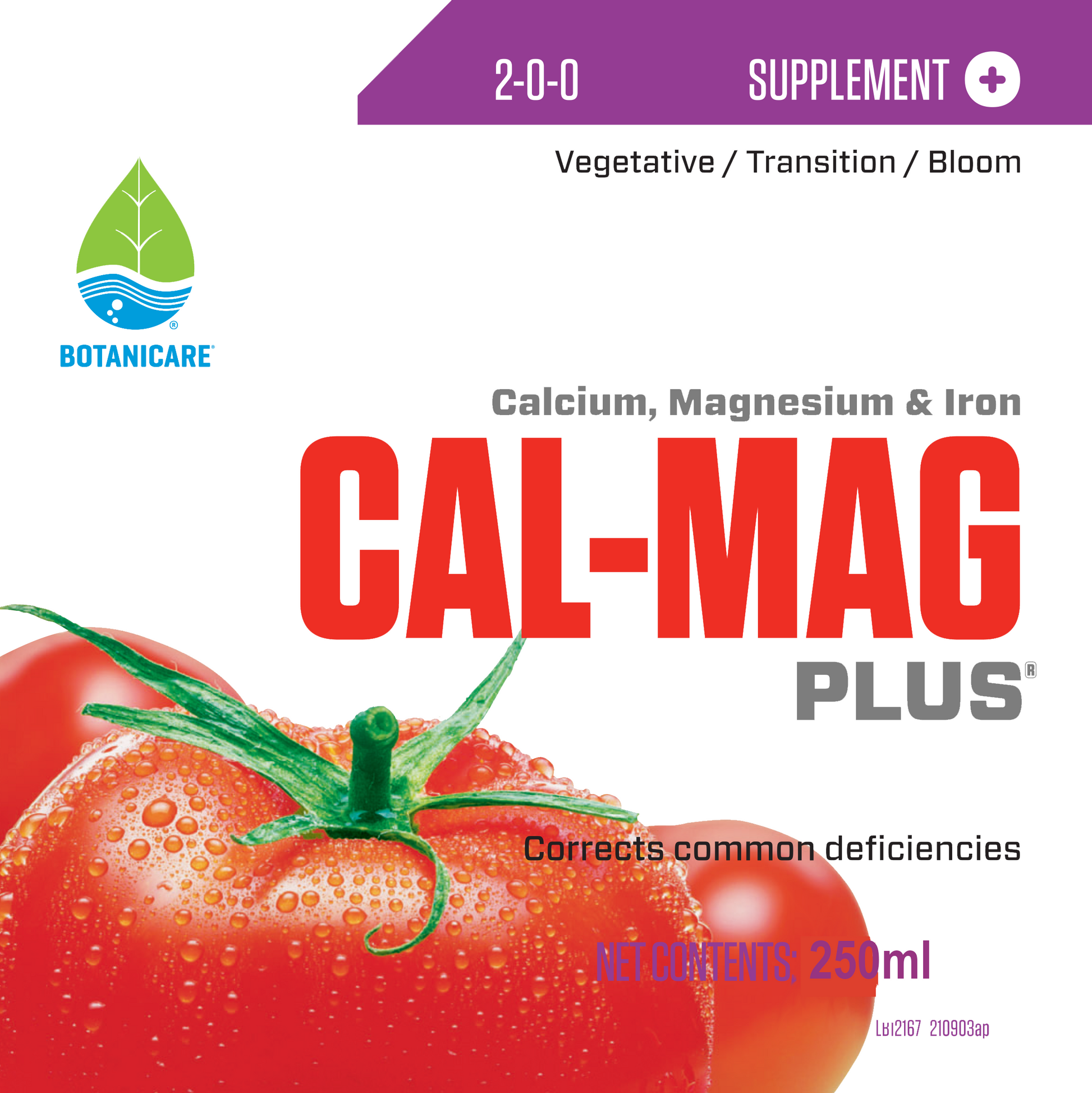 Botanicare Cal-Mag Plus – 250ml | Calcium & Magnesium Supplement for Plants