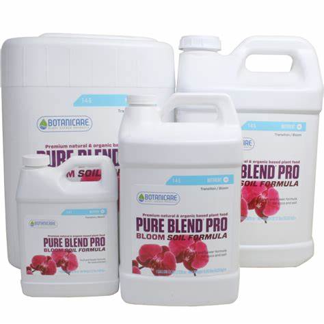 Botanicare Pure Blend Pro Plant Nutrients 1 Quart – Grow & Bloom Formulas for Soil, Coco, or Hydroponics