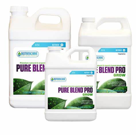 Botanicare Pure Blend Pro Plant Nutrients 1 Quart – Grow & Bloom Formulas for Soil, Coco, or Hydroponics