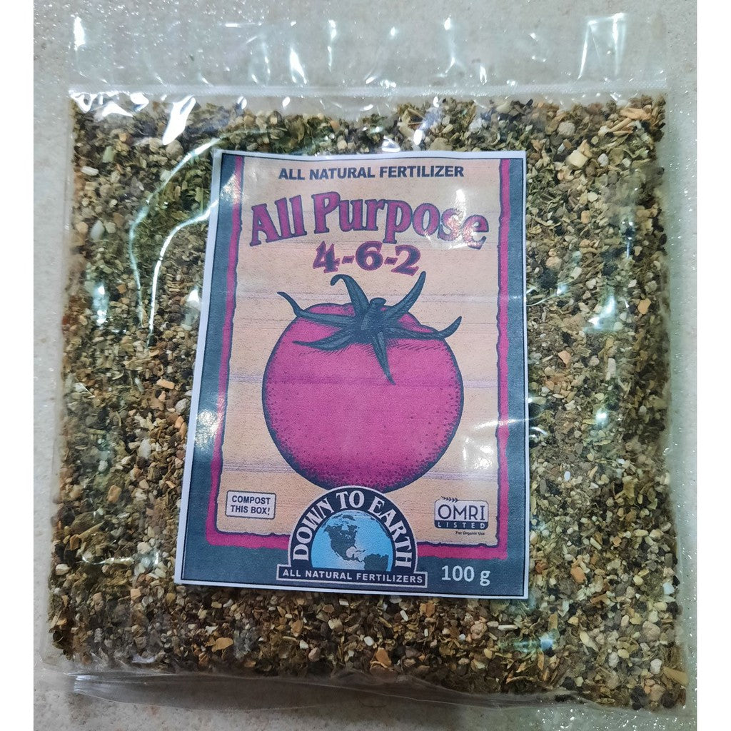 Down To Earth All Purpose 4-6-2 – Organic Fertilizer for Vegetables, Herbs & Flowers
