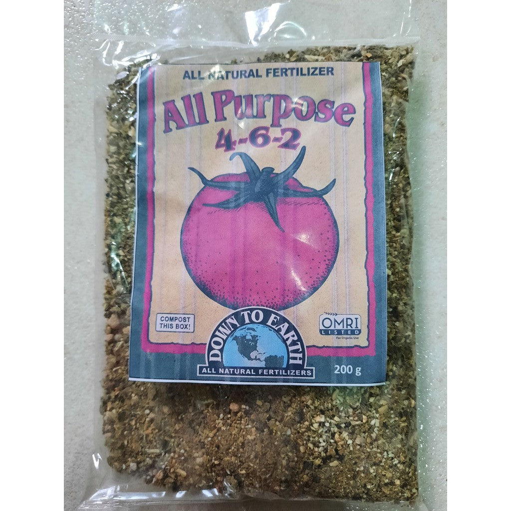 Down To Earth All Purpose 4-6-2 – Organic Fertilizer for Vegetables, Herbs & Flowers