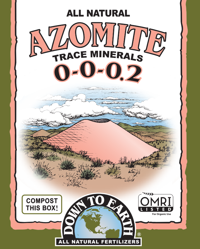Down To Earth Azomite 0-0-0.2 – Mineral Soil Amendment for Vegetables & Herbs