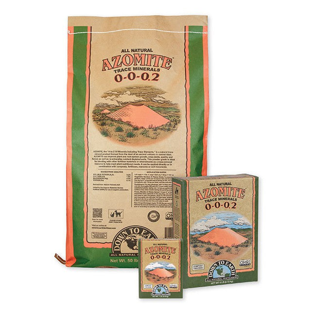 Down To Earth Azomite 0-0-0.2 – Mineral Soil Amendment for Vegetables & Herbs