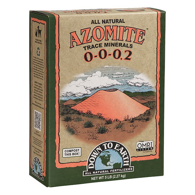 Down To Earth Azomite 0-0-0.2 – Mineral Soil Amendment for Vegetables & Herbs