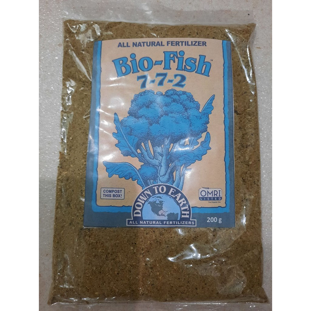 Down to Earth Bio-Fish 7-7-2 – Organic All-Purpose Fertilizer for Vegetables & Herbs