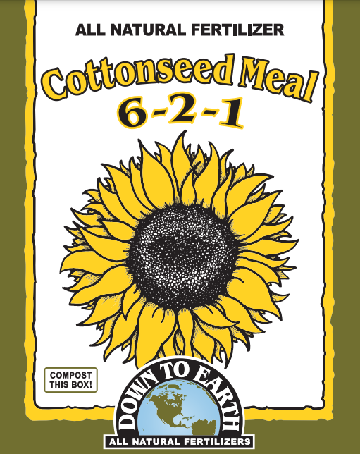 Down to Earth Cottonseed Meal 6-2-1 – Organic Plant-Based Fertilizer