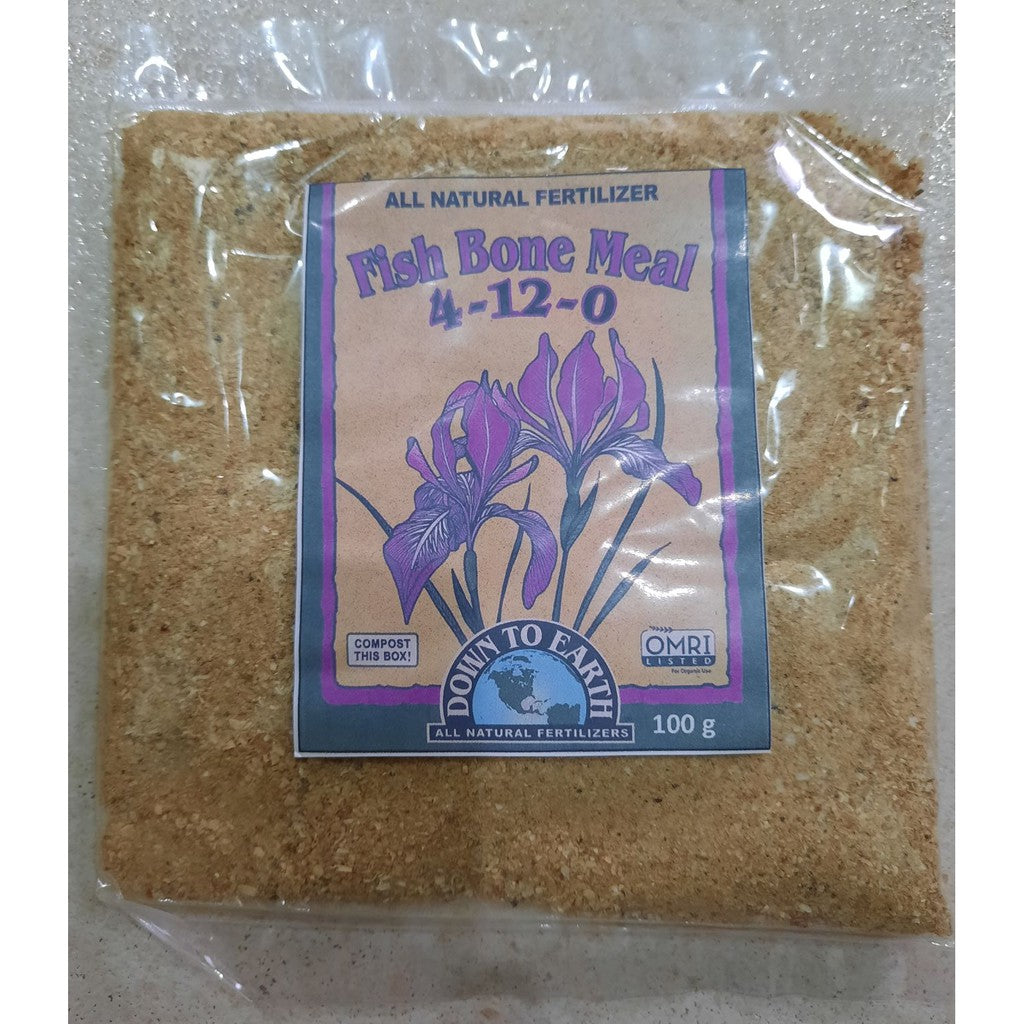 Down to Earth™ Fish Bone Meal 4-12-0 – Organic Phosphorus Fertilizer
