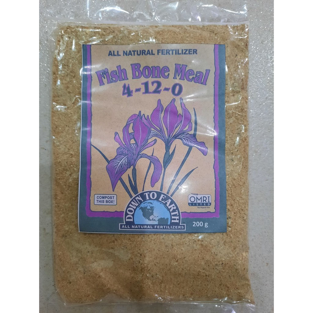 Down to Earth™ Fish Bone Meal 4-12-0 – Organic Phosphorus Fertilizer
