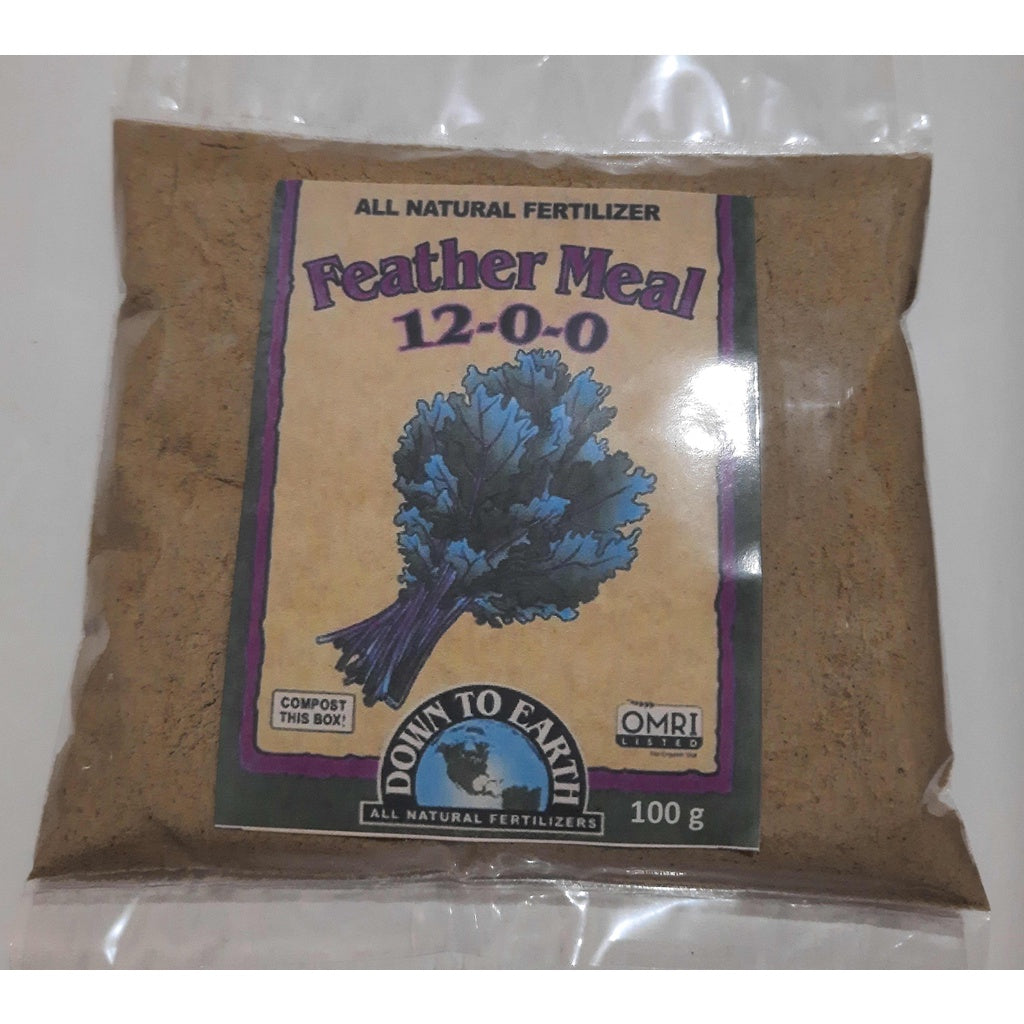 Down to Earth Feather Meal 12-0-0 – Organic Nitrogen Fertilizer
