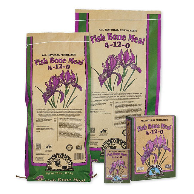 Down to Earth™ Fish Bone Meal 4-12-0 – Organic Phosphorus Fertilizer