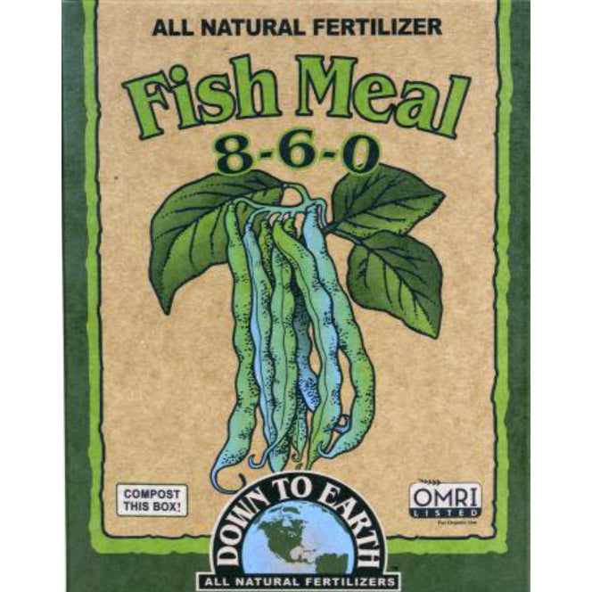 Down to Earth™ Fish Meal 8-6-0 – Organic Nitrogen Fertilizer