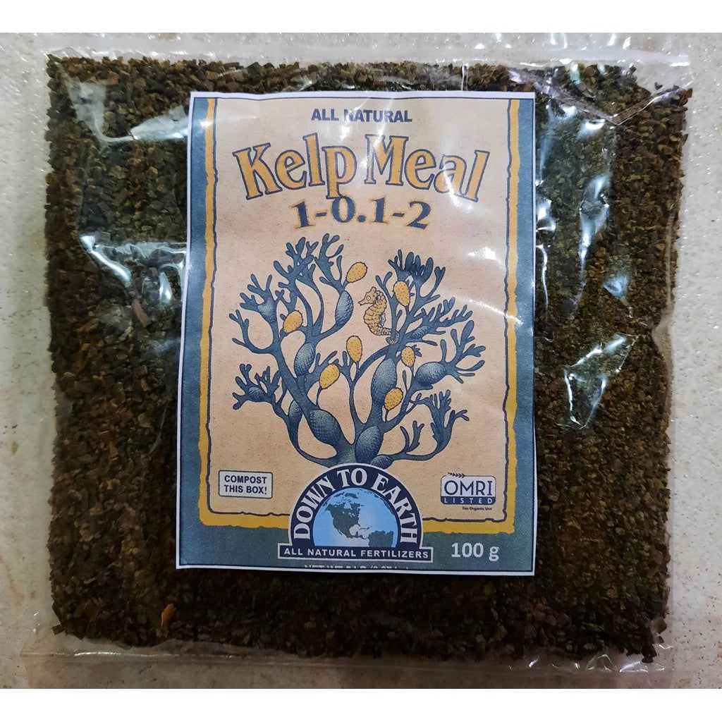 Down to Earth Kelp Meal 1-0.1-2 – Organic Seaweed Fertilizer
