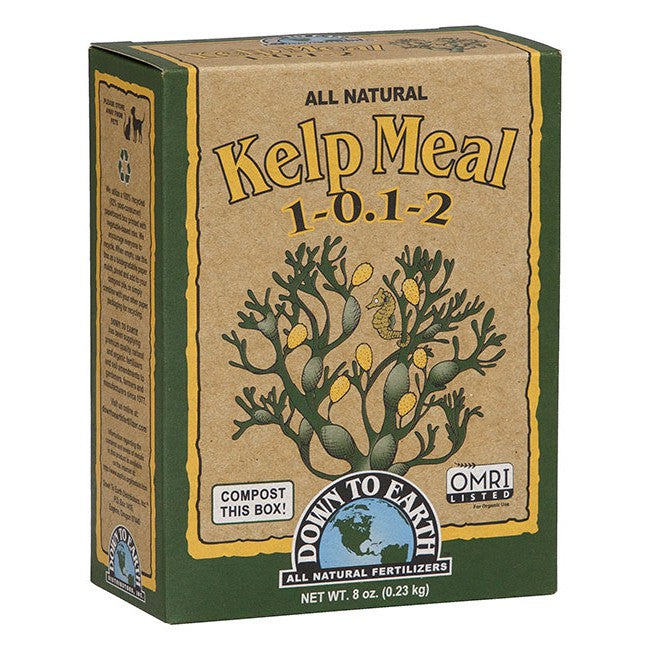 Down to Earth Kelp Meal 1-0.1-2 – Organic Seaweed Fertilizer