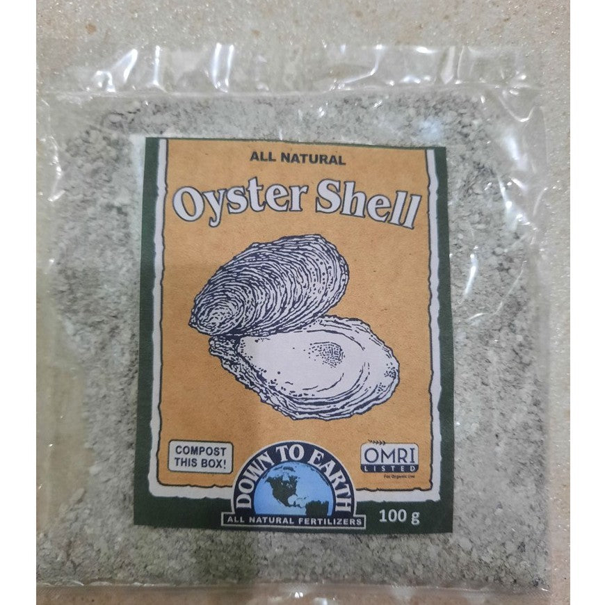 Down to Earth Oyster Shell – Organic Calcium Fertilizer for Garden & Indoor Plants