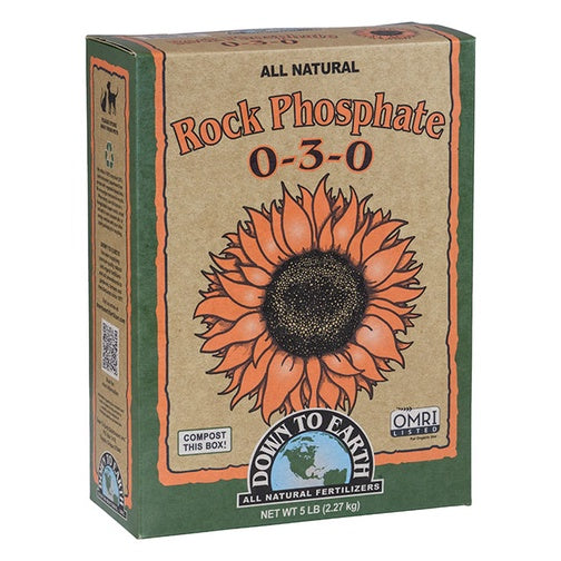 Down to Earth Rock Phosphate – Organic Phosphorus Fertilizer