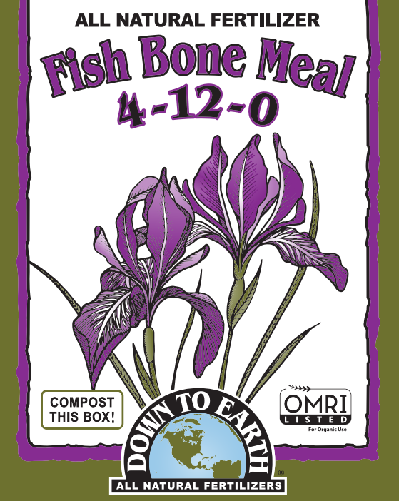 Down to Earth™ Fish Bone Meal 4-12-0 – Organic Phosphorus Fertilizer