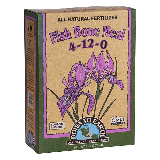 Down to Earth™ Fish Bone Meal 4-12-0 – Organic Phosphorus Fertilizer