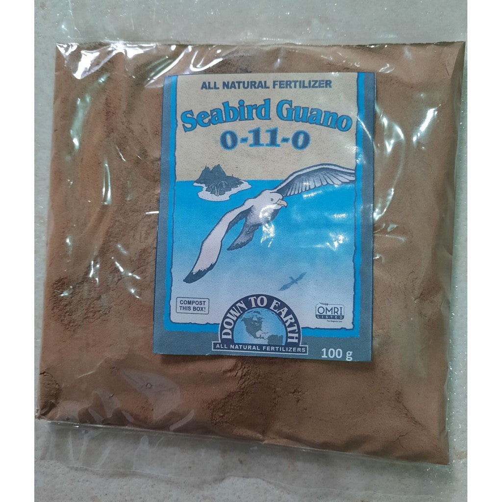Down to Earth Seabird Guano 0-11-0 – Organic Bloom Booster Fertilizer
