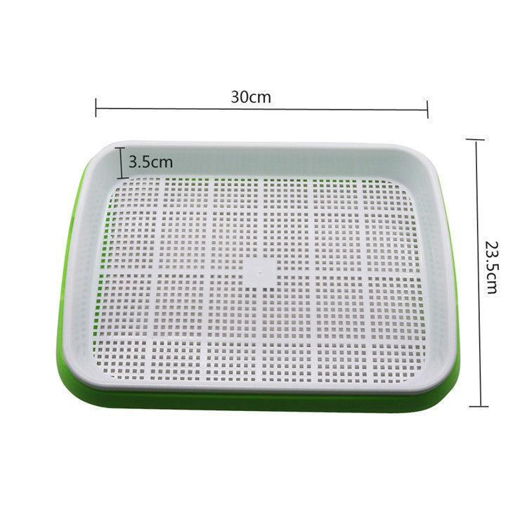 Hydroponic Seedling Tray – Double Layer Sprout Grow Tray