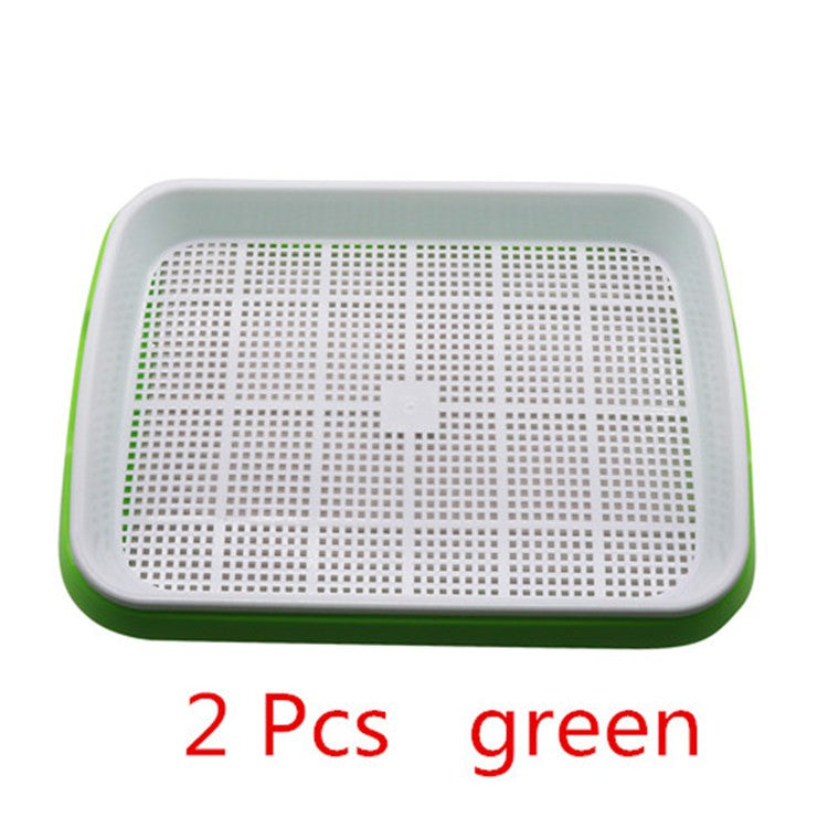 Hydroponic Seedling Tray – Double Layer Sprout Grow Tray