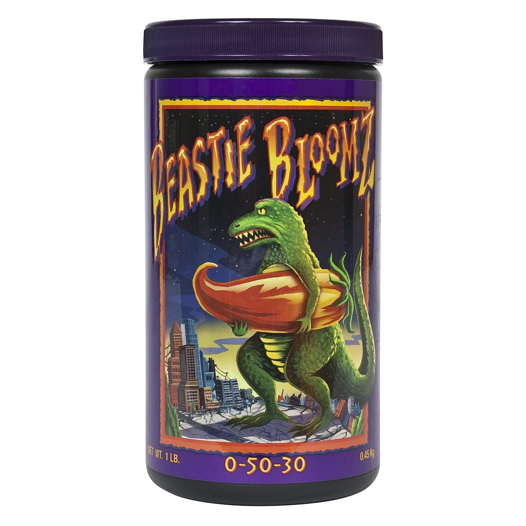 Fox Farm Beastie Bloomz Soluble Fertilizer 0-50-30 1 lb (450g)– High-Phosphorus Bloom Booster