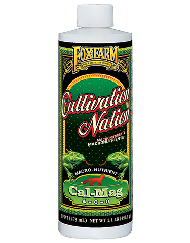 FoxFarm Cultivation Nation Cal-Mag 1 Pint – Calcium & Magnesium Supplement