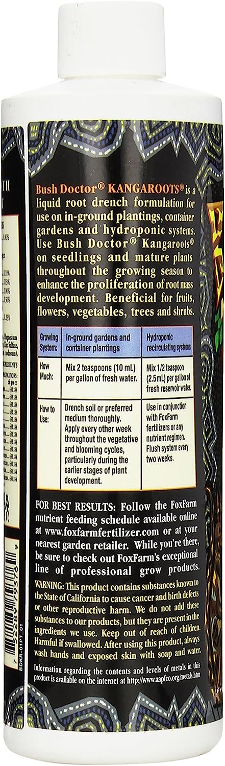 FoxFarm Bush Doctor Kangaroots 1 Pint – Root & Microbial Supplement