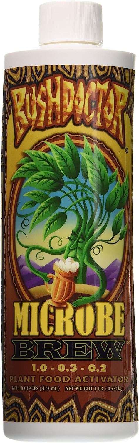 Fox Farm Microbe Brew Root Enhancer 1 Pint – Organic Soil & Hydro Support