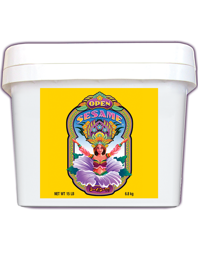 Fox Farm Open Sesame Soluble Fertilizer 1 lb | Early Flowering Nutrient for Vegetables & Indoor Plants