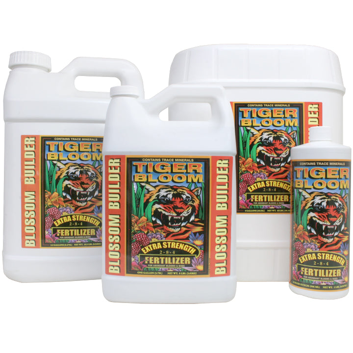 Fox Farm Tiger Bloom Liquid Fertilizer 1 Quart – Phosphorus-Rich Bloom Booster for Vegetables & Indoor Plants