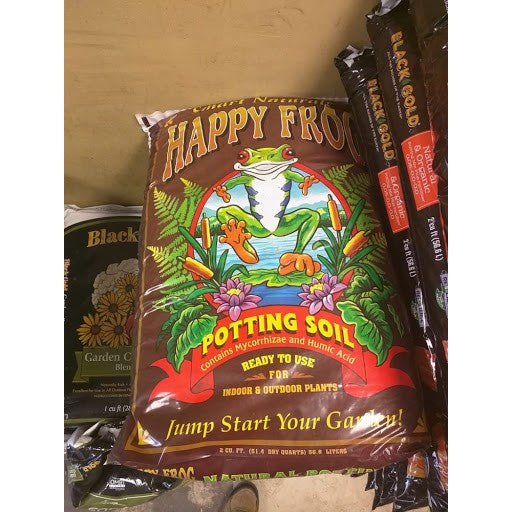 Fox Farm Happy Frog Potting Soil 12 Quarts – Organic Mix for Indoor & Outdoor Gardening