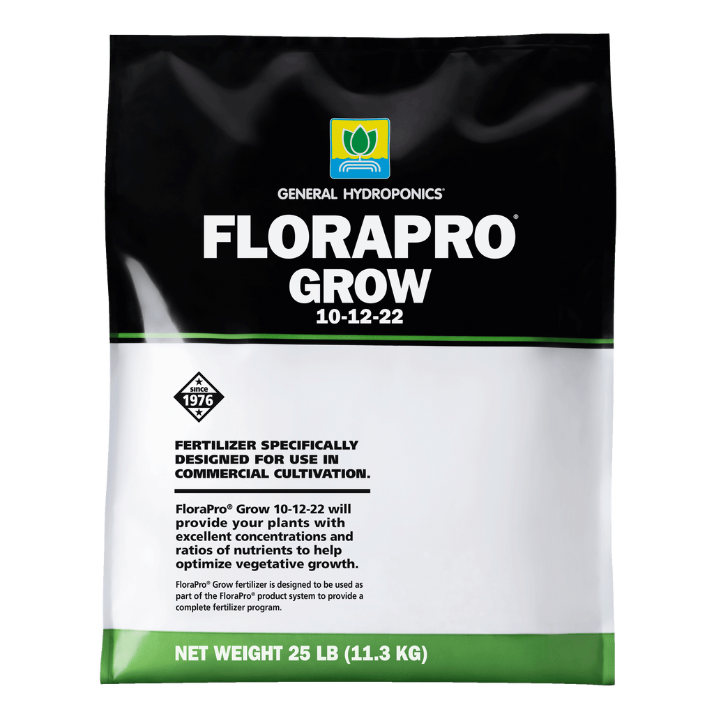 General Hydroponics FloraPro Nutrients – Grow, Bloom, Late Bloom, Calcium + Micros