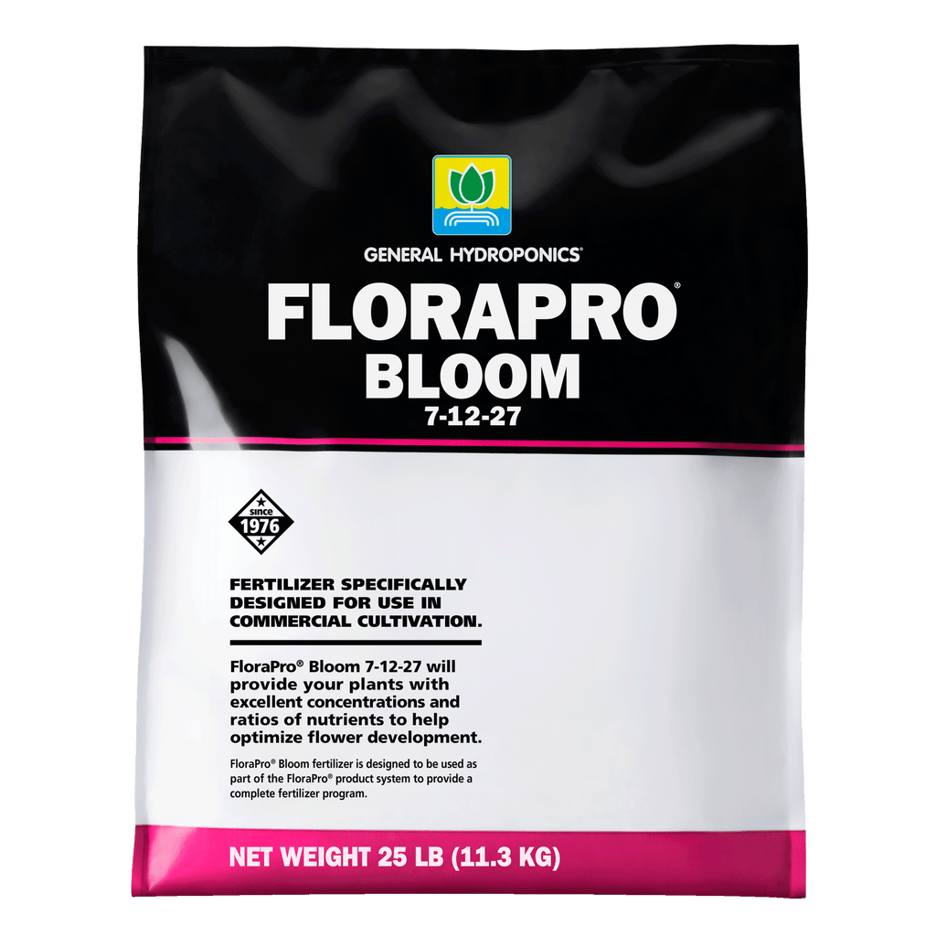 General Hydroponics FloraPro Nutrients – Grow, Bloom, Late Bloom, Calcium + Micros