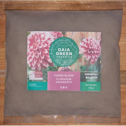 Gaia Green Power Bloom 2-8-4 – Organic Bloom Fertilizer for Vegetables, Herbs & Flowering Plants