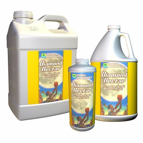 General Hydroponics Diamond Nectar 0-1-1 – Humic Acid Supplement for Plants