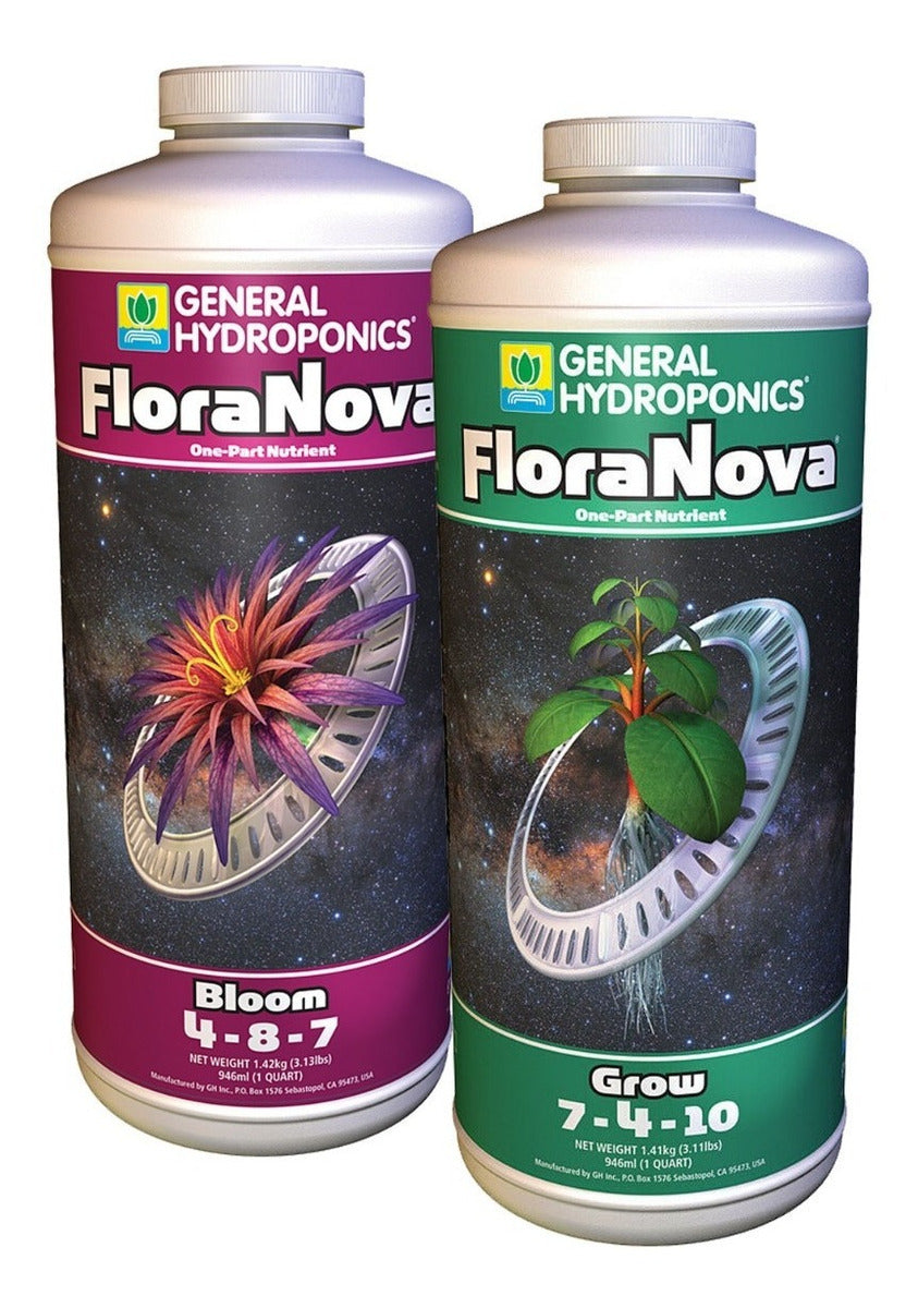General Hydroponics FloraNova Grow or Bloom Nutrient