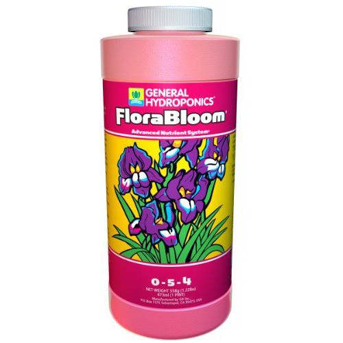 General Hydroponics FloraSeries (FloraMicro, FloraGro, FloraBloom) – 3-Part Nutrient Set for Indoor Plants