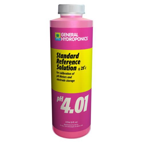 General Hydroponics Standard Reference Solution 4.01 / 7.0 pH Calibration Solution