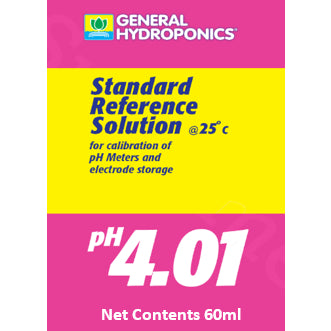 General Hydroponics Standard Reference Solution 4.01 / 7.0 pH Calibration Solution