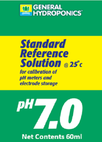 General Hydroponics Standard Reference Solution 4.01 / 7.0 pH Calibration Solution