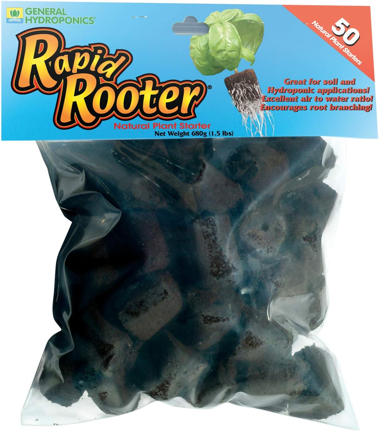 General Hydroponics Rapid Rooter Starter Plugs – 10 pcs