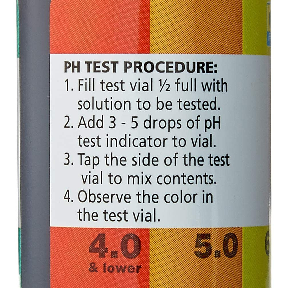 General Hydroponics pH Up, ph Down, Test Indicator, Test Kit – Nutrient Solution pH Control (60ml / 237ml / Kit)