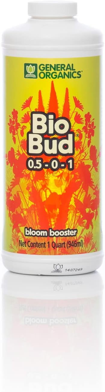 General Organics BioBud Bloom Booster – Flowering Enhancer for Vegetables & Indoor Plants