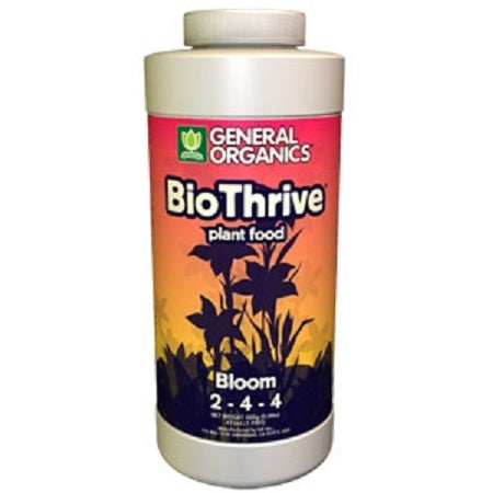 General Organics BioThrive Grow or Bloom 1 Quart – Organic Plant Nutrients for Vegetables, Herbs & Indoor Plants