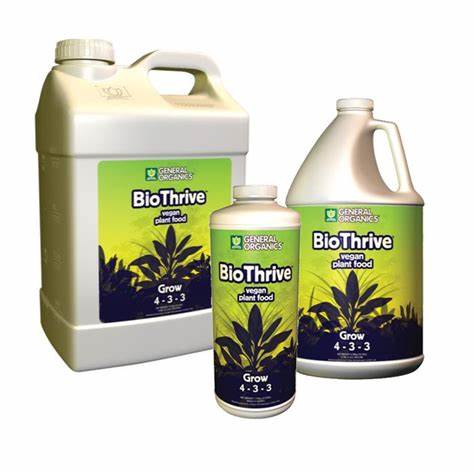 General Organics BioThrive Grow or Bloom 1 Quart – Organic Plant Nutrients for Vegetables, Herbs & Indoor Plants